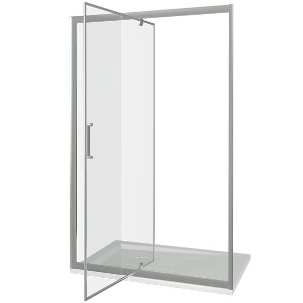 Душевая дверь в нишу Good Door Orion WTW-PD-130 130 профиль Хром стекло прозрачное Душевая дверь в нишу Good Door Orion WTW-PD-130 130 профиль Хром стекло прозрачное