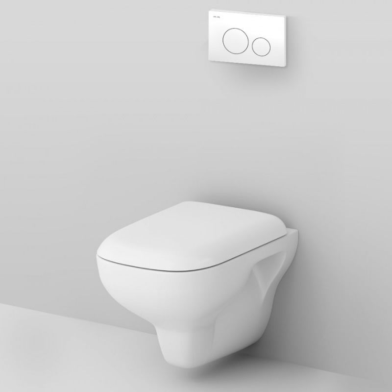 Комплект унитаза с инсталляцией AM.PM Like FlashClean IS49001.801700 с сиденьем Микролифт и клавишей смыва Белый Комплект унитаза с инсталляцией AM.PM Like FlashClean IS49001.801700 с сиденьем Микролифт и клавишей смыва Белый