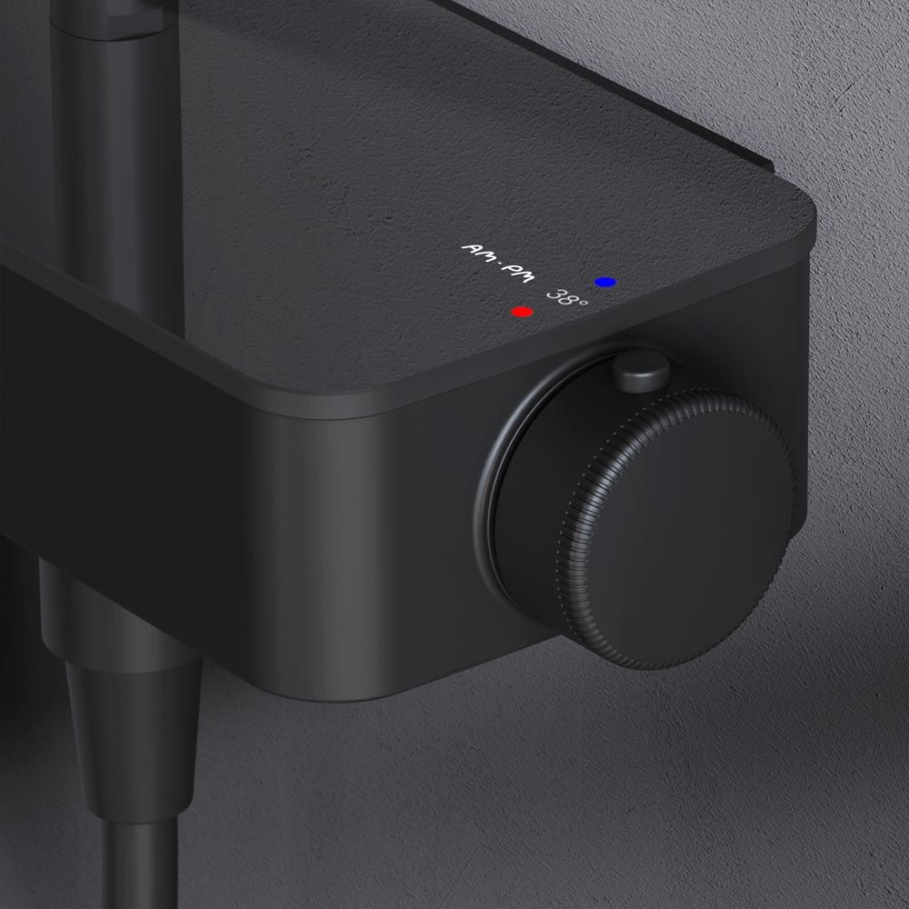 F0750A522 Inspire V2.0, душевая система, набор: см-ль д/ванны/душа с термостатом, верхний душ d 250 F0750A522 Inspire V2.0, душевая система, набор: см-ль д/ванны/душа с термостатом, верхний душ d 250