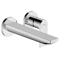 Смеситель для раковины, Hansgrohe, Rebris E, тип открывания воды-однорычажный, тип регулирования воды-керамический картридж, монтаж-настенный встраиваемый, отверстия для монтажа-2, вынос излива, мм-200, внутренняя часть-необходимо заказать, цвет-хром Смеситель для раковины, Hansgrohe, Rebris E, тип открывания воды-однорычажный, тип регулирования воды-керамический картридж, монтаж-настенный встраиваемый, отверстия для монтажа-2, вынос излива, мм-200, внутренняя часть-необходимо заказать, цвет-хром