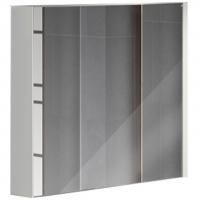 Зеркальный шкаф Comforty Женева 90 4137132 Дуб белый