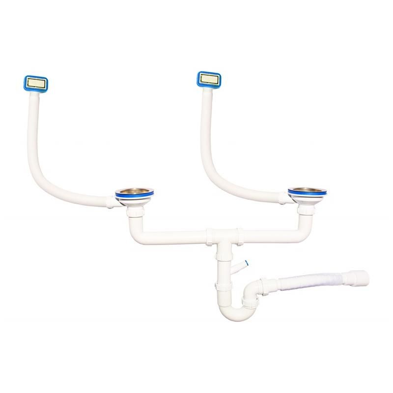 Кухонная мойка Florentina ЛОГИКА-НМ LHM.800.510.B.20.S.10, нержавеющая сталь, артикул LHM.800.510.B.20.S.10