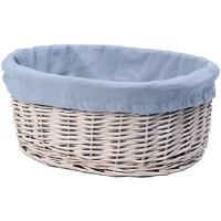 Корзина для белья WasserKRAFT Rossel 40x34x16 WB-280-M Белая