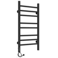 Полотенцесушитель электро "Лаванда ЧКЧ П8 300х700", черный муар, левый