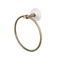 Devon DOROTHY кольцо полотенцедержатель настенный, держатель цвет: бронза/белый