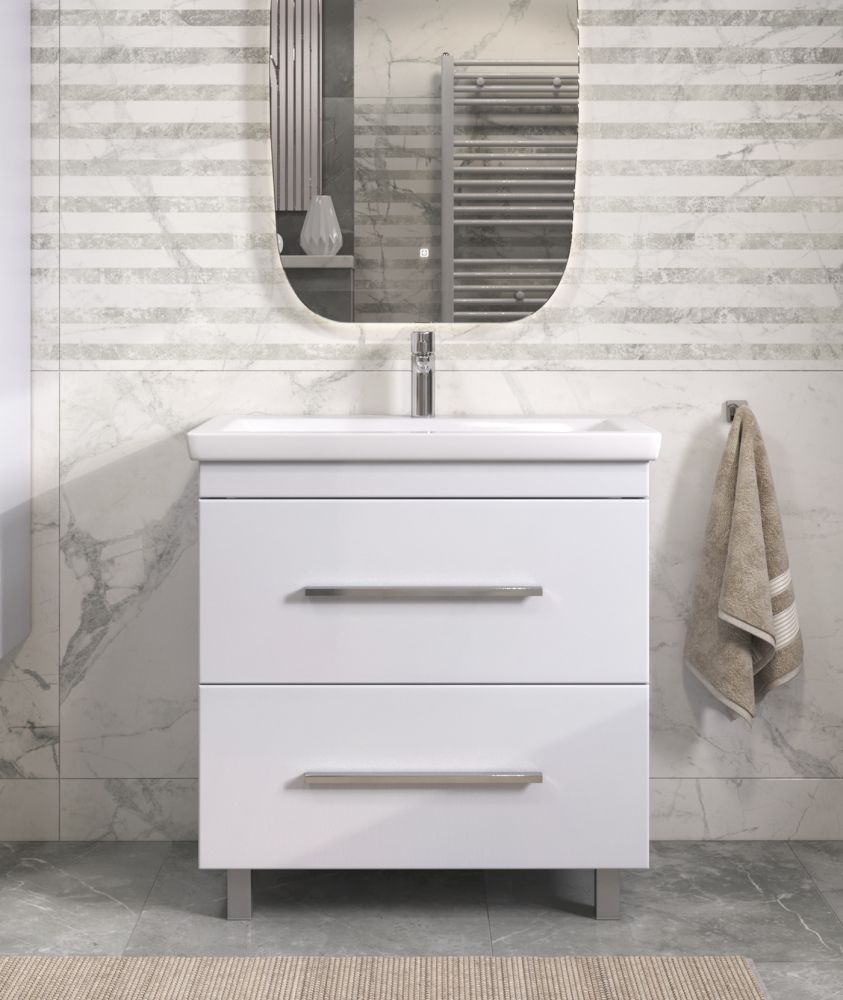 Тумба под раковину напольная VIGO Land tn.LAN.COM.80.2Y, 80 см, артикул tn.LAN.COM.80.2Y