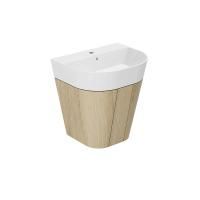 AZZURRA FORMA Раковина накладная/подвесная  65х50х16 см, с 1 отв под смеситель, цвет белый