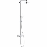 Душевая система GROHE EUPHORIA SMARTCONTROL 26510000 (хром, металл/пластик, 175-см, круглая), шт Душевая система GROHE EUPHORIA SMARTCONTROL 26510000 (хром, металл/пластик, 175-см, круглая), шт