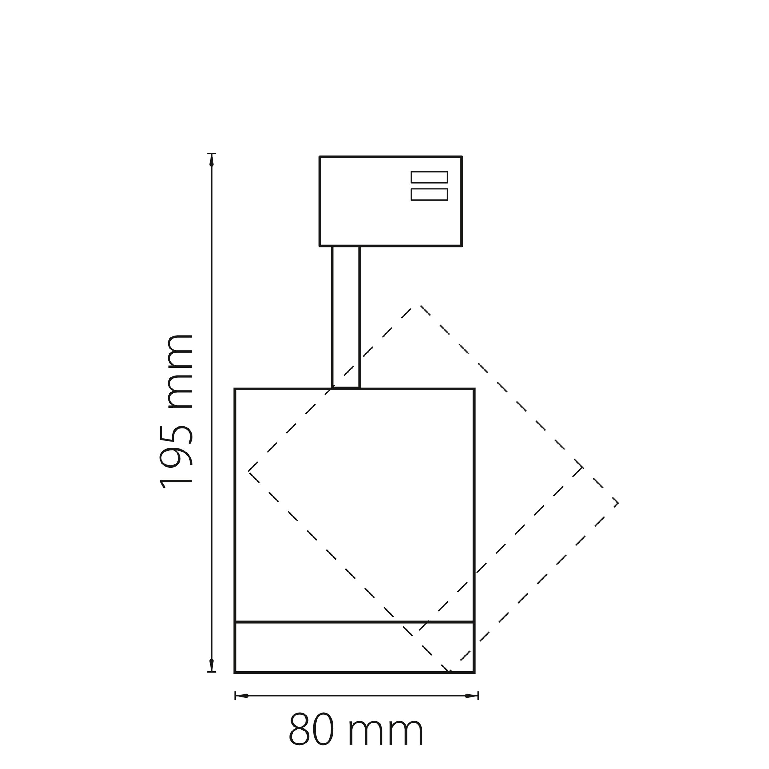 Светильник светодиодный для 3-фазного трека Canno Lightstar 301562