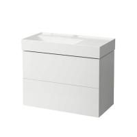 Laufen Kartell Раковина 900х460х120мм без перелива, без отв. под смеситель, цвет: белый