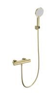 Смеситель для душа с термостатом WONZON & WOGHAND INN 3, Брашированное золото (WW-B2003-A-BG)