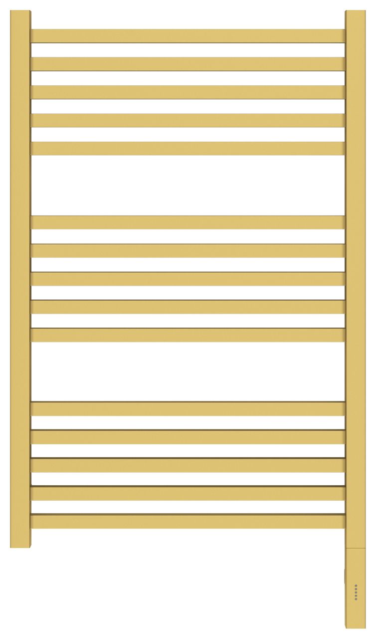 Полотенцесушитель электрический "МОДУС 3.0" 800х500 / МЭМ правый (Матовое золото)