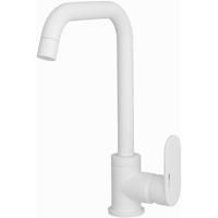 Смеситель для кухни WasserKRAFT Mindel 8507 Белый матовый