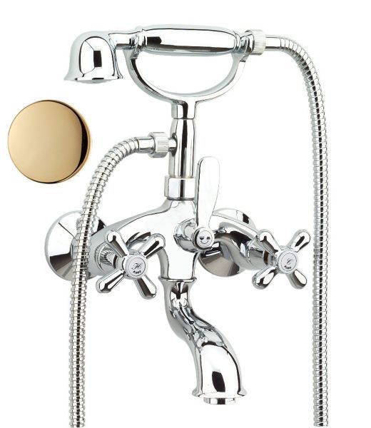 Смеситель для ванны Fiore MARGOT 26OO0610, золото