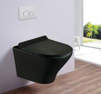 Унитаз-подвесной ESBANO ASTER черный матовый