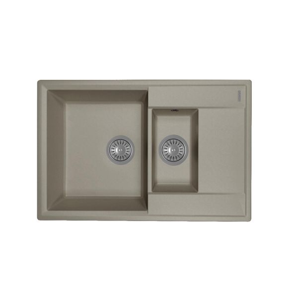 Кухонная мойка Florentina КОНСУЛ 23.025.D0760.307, серый шёлк