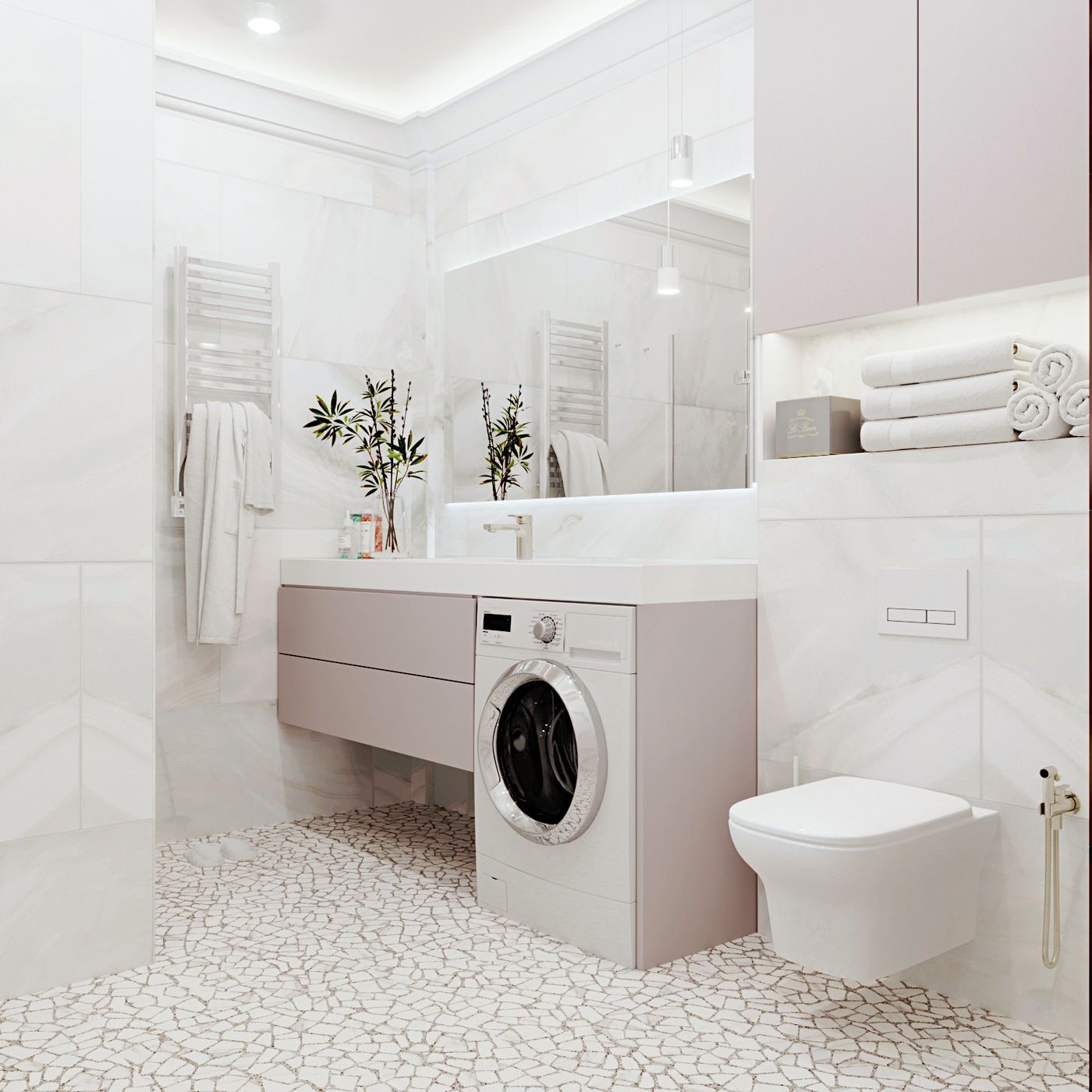 Комплект 5 в 1 инсталляции для подвесного унитаза Lavinia Boho Relfix 77020050