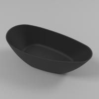 Ванна WHITECROSS Spinel A 150x70 (черный мат) иск. камень