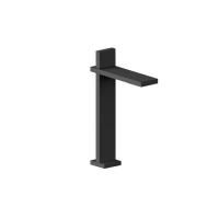 Fantini AK/25 Смеситель для раковины, 1 отв., без донного клапана, излив 135мм, цвет: Matt Gun Metal PVD