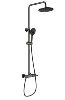 Душевая система WONZON & WOGHAND MUSE Corno, Темный графит (WW-A30653-BGG)