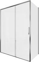 Душевой уголок Aquanet Pleasure Evo 150x100 AE65-150x100-CT профиль хром, прозрачное стекло