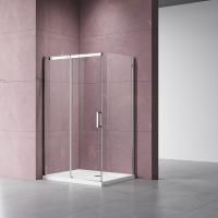 Душевые уголки Vincea Душевой уголок Dice VSR-4D8015CL, 1500*800, хром, стекло прозрачное, , шт