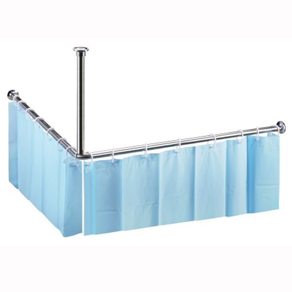 SHOWER Штанга угловая 25, 900x900 мм