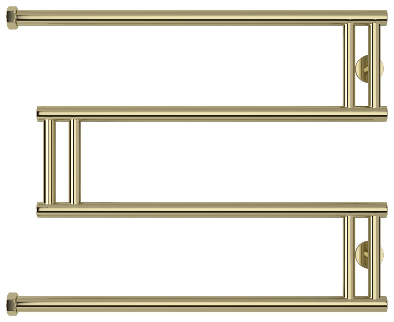Полотенцесушитель водяной High-Tech model "M+" 500х650 (Шампань)