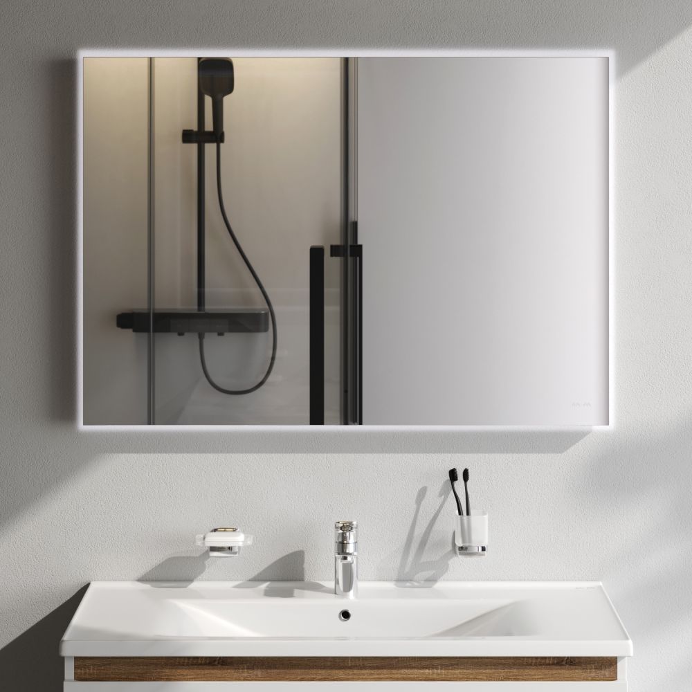 M85MOX11001S X-Joy Зеркало с интерьерной Led подсветкой, ИК-сенсорром, 100 см