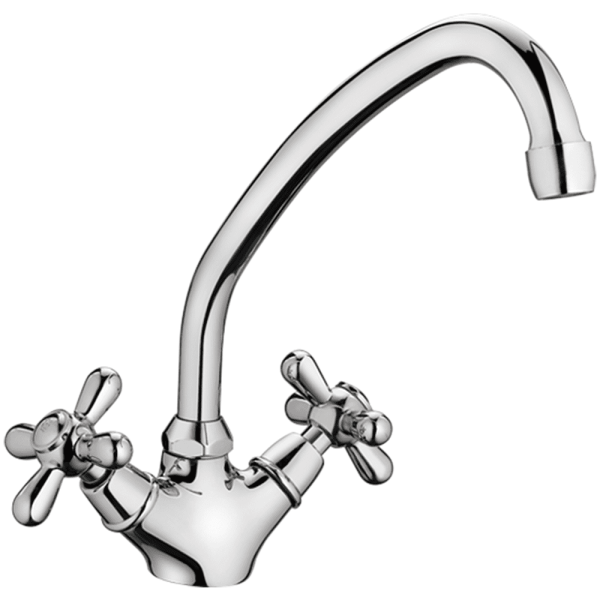 Смеситель для кухни FASHUN A4125, хром