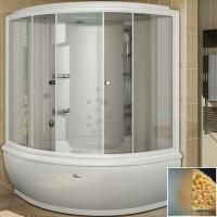 Душевой бокс Radomir Калифорния 1 155x155 1-04-1-0-4-0781 профиль Белый стекло матовое