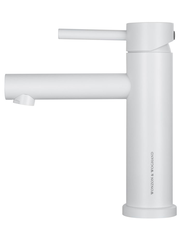 Смеситель для раковины WONZON & WOGHAND, Белый матовый (WW-H9089-MW)