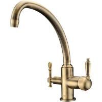 Смеситель для кухни ZorG Sanitary ZR 316 YF-33 BR Бронза