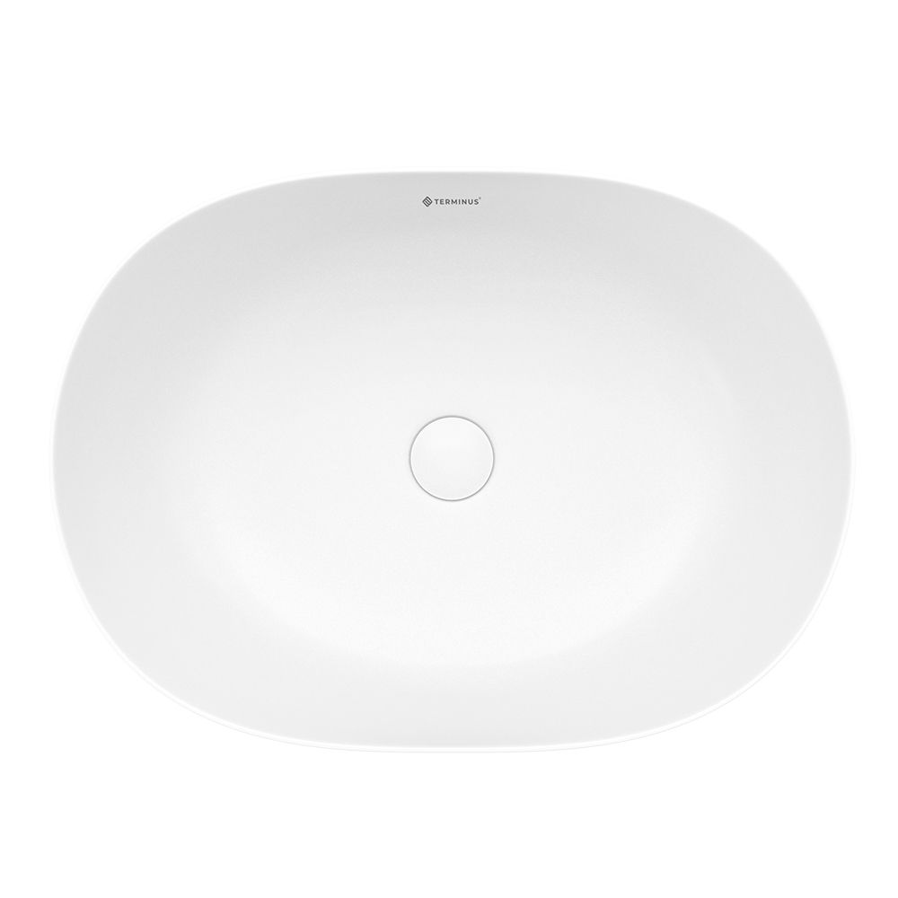 Раковина чаша Terminus Прато 03RN60x41x14W, белый, артикул 03RN60x41x14W
