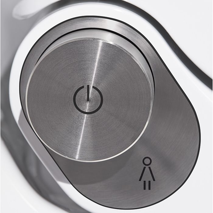 Laufen Cleanet Riva Унитаз-биде подвесной 600х395х405мм, безободк с пультом д/у с сенс.экраном, съемное сиденье , цвет черный глянц