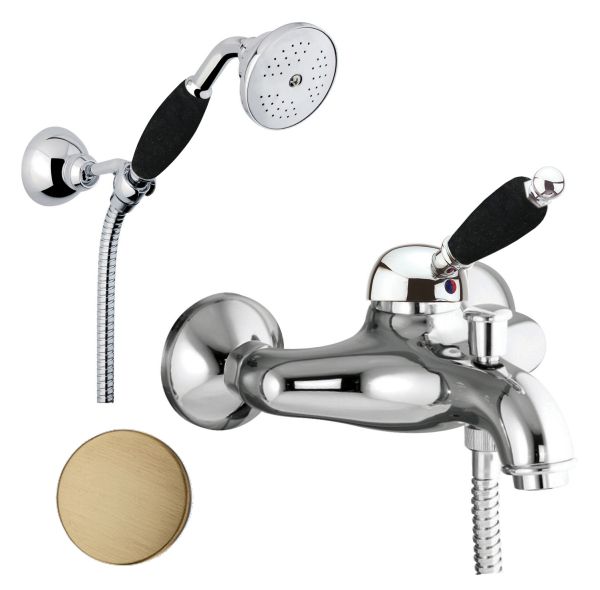 Смеситель для ванны Fiore IMPERIAL BLACK 89ZZ5104, бронза