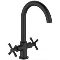 Смеситель для кухни Orange Mia M34-821B Черный матовый