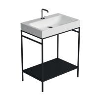 KERASAN Cento раковина 80х45 подвесная c 1отв под смеситель, Grigio matt