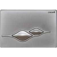 Клавиша смыва Creavit Ufo GP1003.00 Хром матовая