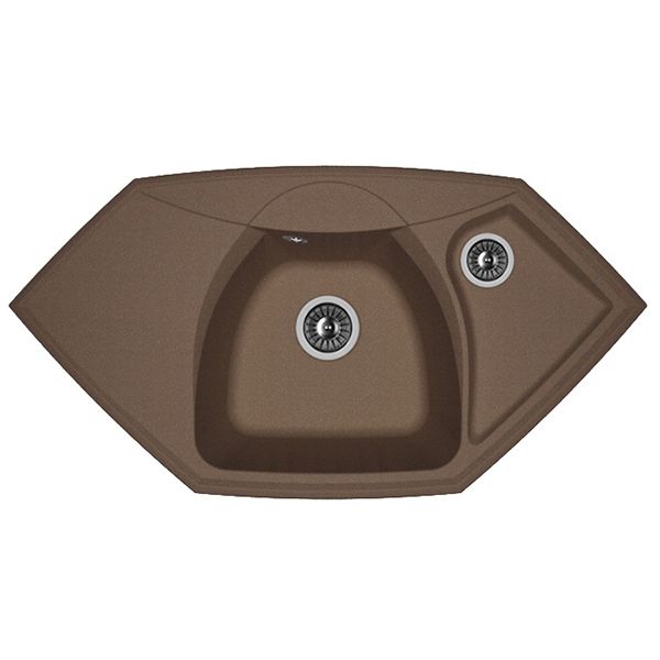 Кухонная мойка Florentina Сардиния 20.150.D0980 Антрацит Кухонная мойка Florentina Сардиния 20.150.D0980 Антрацит