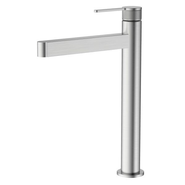 DELTA2.0 Смеситель для накладной раковины без донного клапана, оружейная сталь DEL2.0-LMC-GM-W0