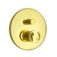 REVERSA См-ль скрытого монтажа моноком. 2-х позиционный с девиатором, золото