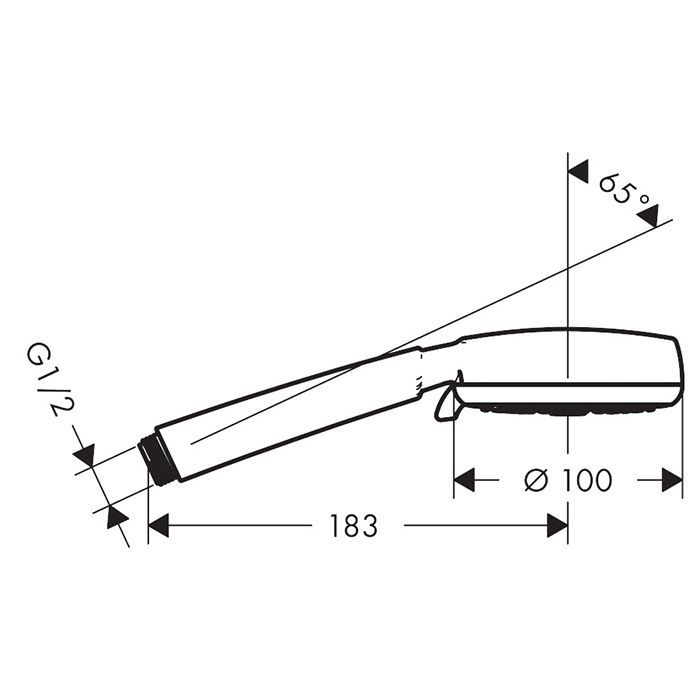 HG Crometta Vario Ручной душ 100 4jet (Rain, обычная, Shampoo, массажная), EcoSmart, цвет: белый/хром HG Crometta Vario Ручной душ 100 4jet (Rain, обычная, Shampoo, массажная), EcoSmart, цвет: белый/хром
