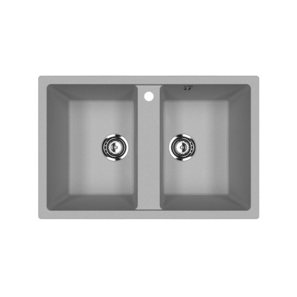 Кухонная мойка Ulgran U-608-342, графит