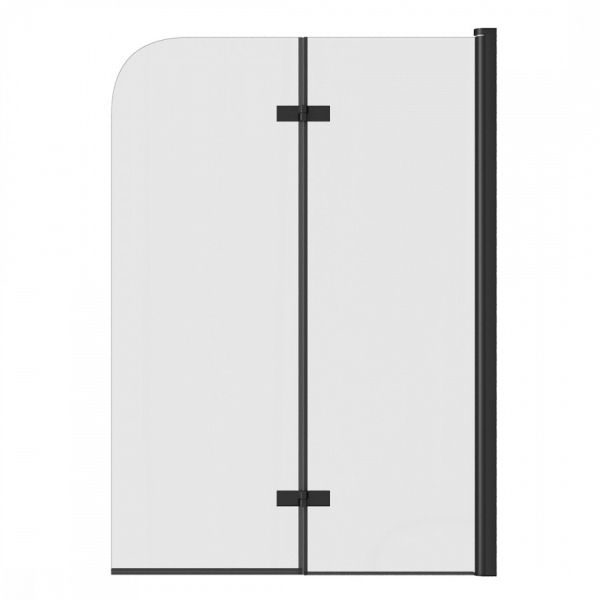 Шторка на ванну 100х140 см Maretti Valentina VA41R100140097-560, профиль черный