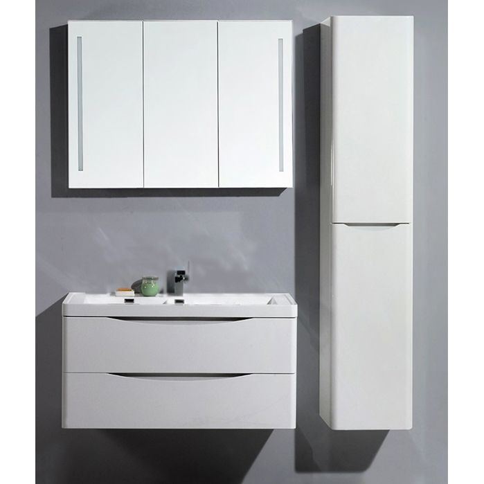 Тумба под раковину BelBagno Ancona-N 90 ANCONA-N-900-2C-SO-BL подвесная Bianco lucido Тумба под раковину BelBagno Ancona-N 90 ANCONA-N-900-2C-SO-BL подвесная Bianco lucido