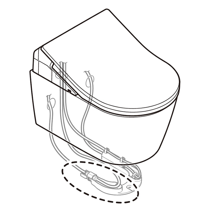 TOTO RX/SX Мини-шаровый кран 3/8 FF для WASHLET для легкого перекрытия воды, для модуля TECE TOTO RX/SX Мини-шаровый кран 3/8 FF для WASHLET для легкого перекрытия воды, для модуля TECE