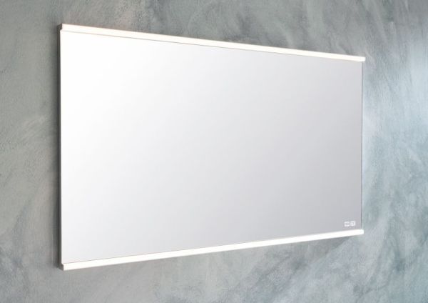 Puris Ice Line, зеркало с LED подсветкой, диммером и обогревом зеркальной поверхности 1200 мм