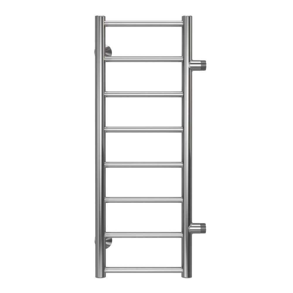 Полотенцесушитель водяной (боковое подключение) Terminus Аврора П8 30х80, сатин