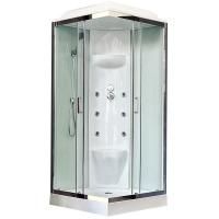 Душевая кабина Royal Bath RB 90HP7-WT-CH (белое/прозрачное) Душевая кабина Royal Bath RB 90HP7-WT-CH (белое/прозрачное)
